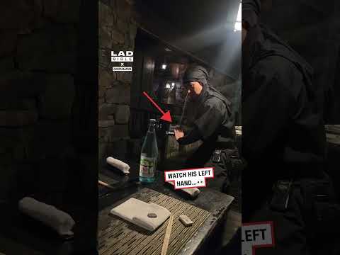 We thought he was about to pull a katana out 😳😅 #funny #food #unique thumbnail