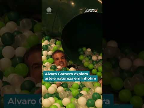 Alvaro Garnero explora arte e natureza em Inhotim | #DomingoEspetacular #shorts thumbnail