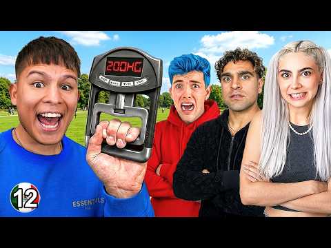 Probé la Fuerza de 100 Famosos.. "Diosdado, Fer Jalil, Mariano Razo..- Atrapados en Mexico Día 12 thumbnail