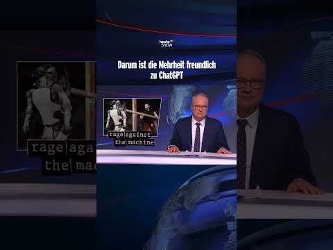Darum ist die Mehrheit freundlich zu ChatGPT | heute-show #shorts thumbnail