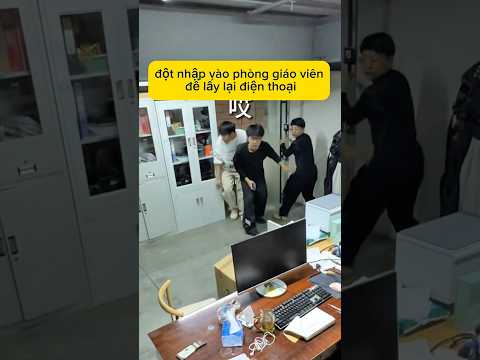 Trộm điện thoại ở phòng giáo viên|Xàm một chút#haihuoc #giaitri thumbnail