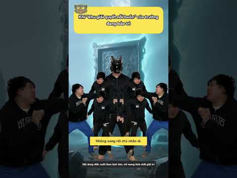 Khi khu giải quyết nỗi buồn của trường đang bảo trì thumbnail