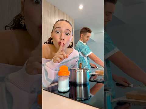SUBSCRIBE FOR 7 YEARS OF GOOD LUCK! 🍀😅 - #dance #funny #couple #shorts thumbnail