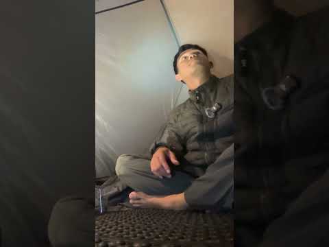HEAVY RAIN STORM DESTROYED MY TENT #rain #asmr #shorts #camping #outdoors thumbnail