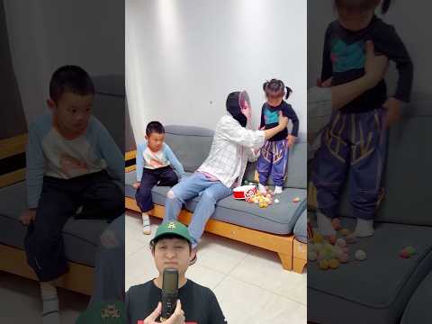 PAPA MARAHIN ADIK DAN KAKAK TUMPAHIN MAKANAN‼️? @PresentHunt #remix #dubbing #trending thumbnail