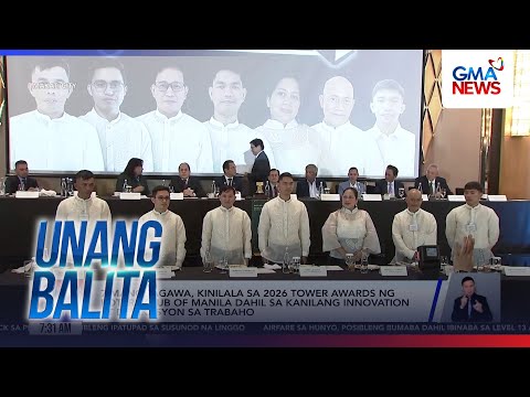 7 manggagawa, kinilala sa 2026 Tower Awards ng Rotary Club of Manila... | Unang Hirit thumbnail