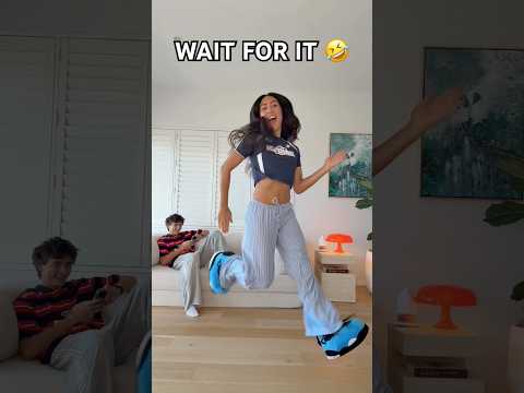 Did he match my energy? 🤔🤷🏽‍♀️ #shorts #dance thumbnail