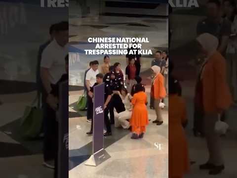 Chinese national arrested for trespassing at KLIA thumbnail