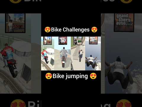 Bike Jumps from Buildings in All Indian GTA Games! indian theft auto vs indian bike driving 3d gt5 thumbnail