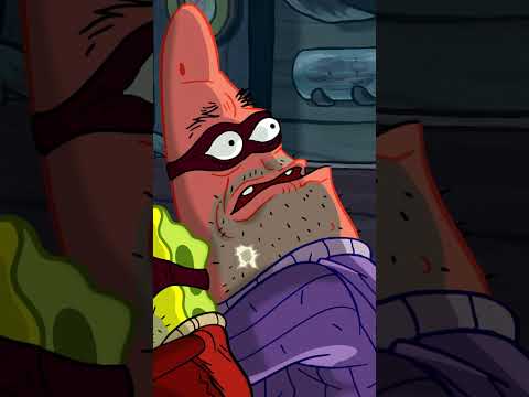 Bob Esponja y Patricio entran a la casa de Don Cangrejo 👀 #Shorts thumbnail