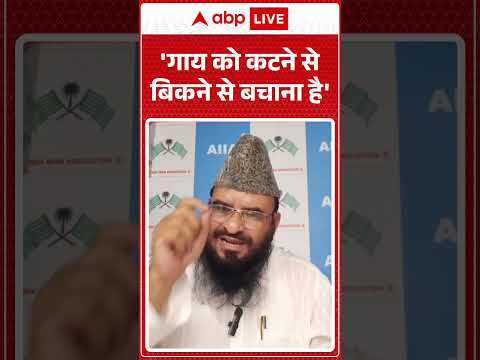 Sajid Rashidi | Cow | 'गाय को कटने से बिकने से बचाना है" | #shorts #viralvideo #muslim thumbnail