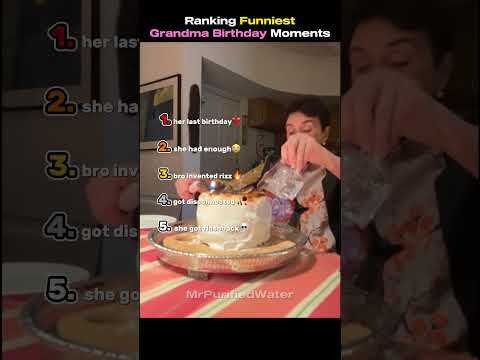 Ranking Funniest Grandma Birthday Moments thumbnail
