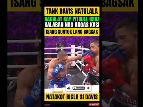 PITBULL CRUZ! GINULAT SI TANK DAVIS! KALABAN TINAMAAN BUMAGSAK! thumbnail