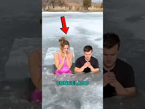 ELES ENTRARAM NO LAGO CONGELADO ? thumbnail