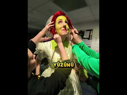 Prenses Fiona Makyajı Sahneye Yetişti 💚🎬 thumbnail