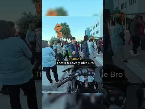 He Brought His Bike To School! thumbnail