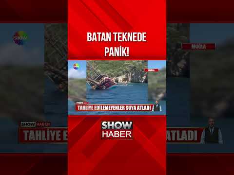 Denizin ortasında can pazarı! #showanahaber #shorts thumbnail