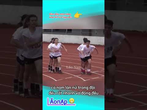 Giải chạy 3 người xem đã mắt 😁 #laonap thumbnail