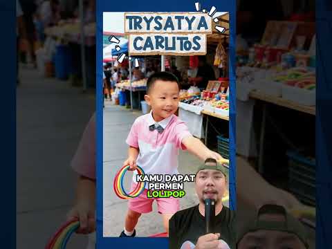 “LEMPAR GELANG DAPAT HADIAH”🍓⭐️🥦✨ #ringgame #prize #shorts #cutekids #funny thumbnail