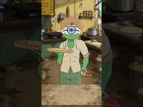 INDIAN CUISINE 🍕 #countryhumans thumbnail