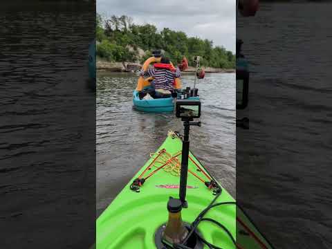 Driving my tugboat sandbox down the Mississippi River #tugboatlife #tuggysandbox #boating #diy thumbnail