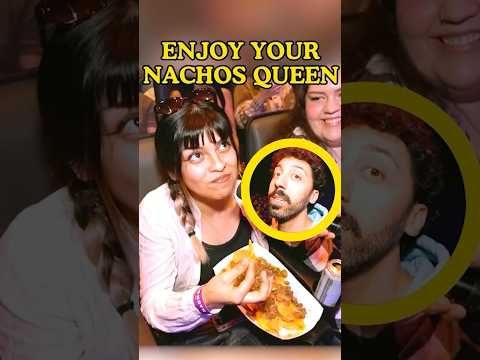 Enjoy your nachos queen…sorry to bother you #shorts thumbnail