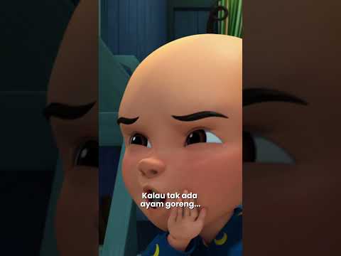 🌟Siapa macam Upin dan Ipin? Kalau tak ada ayam goreng🍗, tak lalu nak makan~ 🥺#UpinIpin #shorts thumbnail