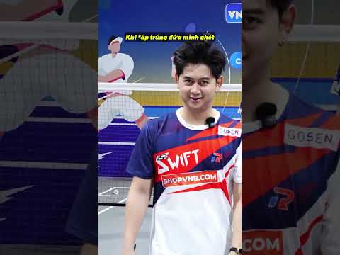 Khi "nựng" trúng đứa mình ghét 🤭🤭  #caulong #badminton #vnb #shortvideo #shorts thumbnail