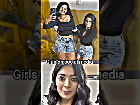 Girls on social media #trend thumbnail
