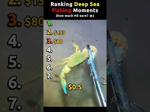 Ranking Deep Sea Fishing Moments Pt.15 | he earned ??? #deepseafishing thumbnail