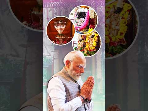 PM Modi performed puja at Ganesh temple at Art of Living Ashram in Bengaluru | #shorts thumbnail