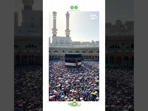 مشهد طواف الوداع الذي أبكى الملايين! 🕋😭 #shorts thumbnail