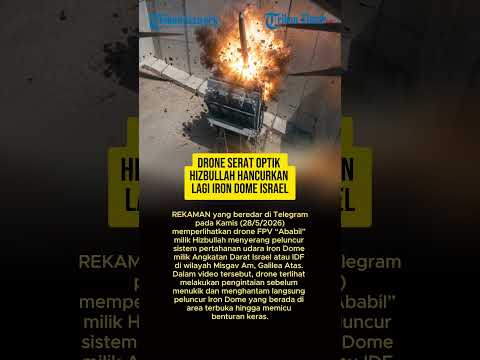 DRONE SERAT OPTIK HIZBULLAH HANCURKAN LAGI IRON DOME ISRAEL thumbnail