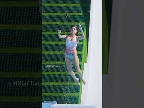 being silly at the waterpark! 😱 thumbnail