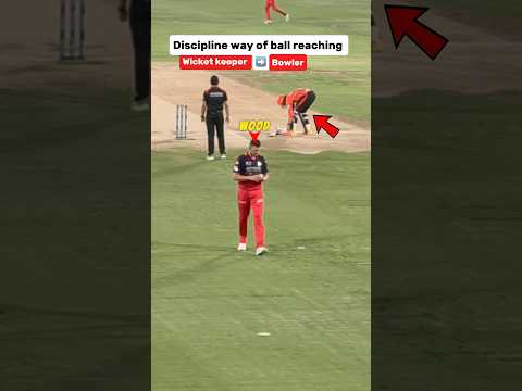 Discipline Way Of Ball Passing By RCB Team #shortvideos #Shorts thumbnail