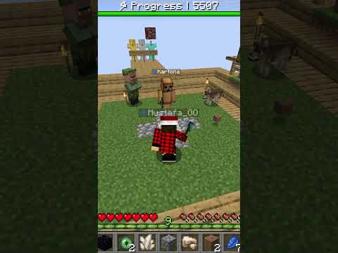 ون بلوك مع كارتونا  #ماين_كرافت #minecraft thumbnail