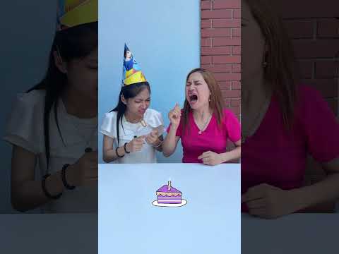 OH NO 😭  Happy Birthday to me!  #funny # shorts thumbnail