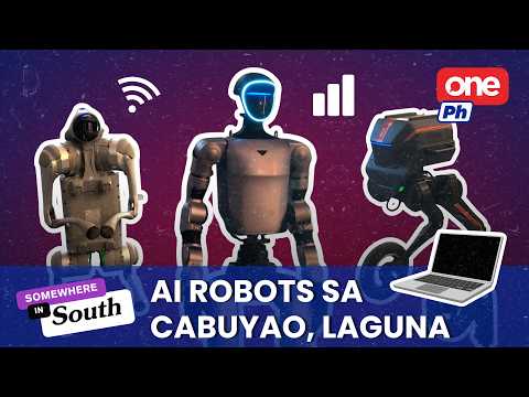 Robotic museum sa Laguna, tampok ang AI humanoid robots! | Somewhere in South thumbnail
