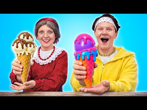 ? TANTANGAN MEMASAK SAYA vs NENEK | Pertarungan Dapur yang Lucu! | 123 GO! ?? thumbnail