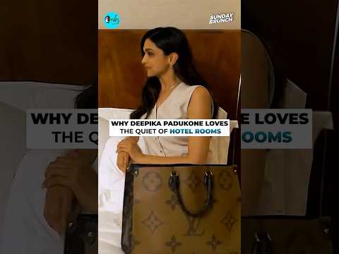 Why Deepika Padukone Loves The Quiet of Hotel Rooms! #staycation #deepikapadukone #shorts thumbnail