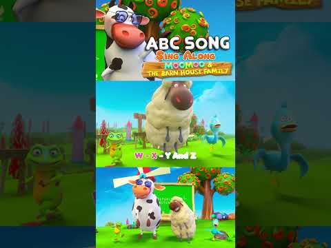 MooMoo & The Barn House Family | ABC Song | Sing Along thumbnail