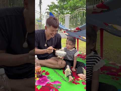 ผักบุ้งทิ้งไปบวชสงสารพ่อลูกมาก #funny #บักฮาโอ๊ต thumbnail
