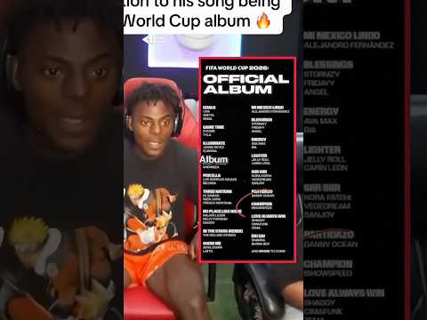 นี่คือเหตุผลที่ Speed ติดเพลง FIFA Official ภายใน 2 วัน 🤯👀 #WorldCup2026 #IShowSpeed #FIFA thumbnail
