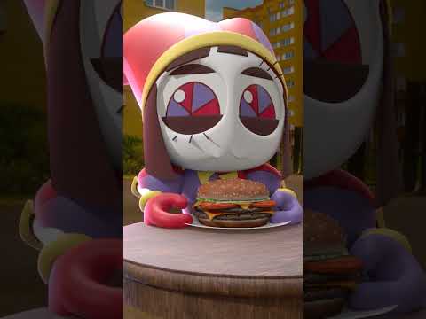 Pomni How to Take CHEESE CHIPS from Your Sibling #funnyshorts thumbnail