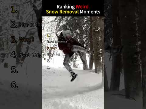 Ranking Weird Snow Removal Moments #asmr #snow #funny #odlysatisfying #ice #satisfying #fyp thumbnail