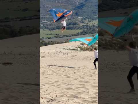 Kid flying crazy high with a wing! 🤯😱 thumbnail