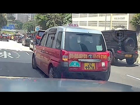 車CAM直擊 - JZ9978 雙白線都未完就抽出嚟 差啲撞車🙂‍↔️ thumbnail