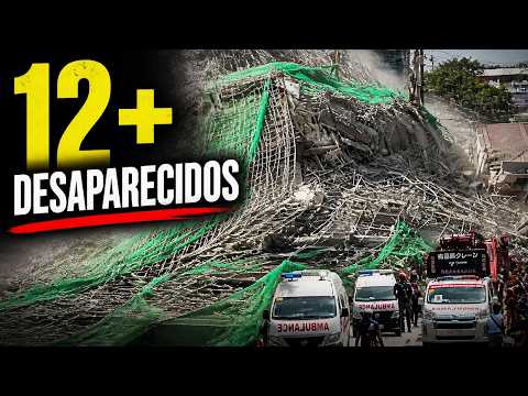 ¡IMPACTANTE! Edificio de 9 pisos se desploma en Filipinas thumbnail