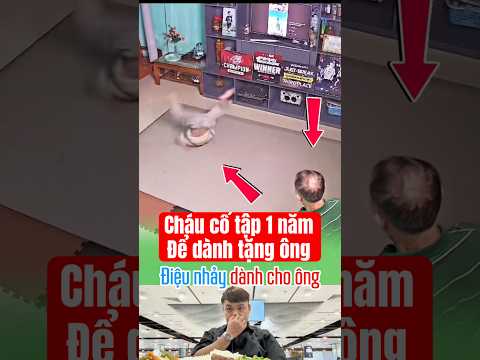 Cháu cố tập 1 năm để tặng ông món quà bất ngờ nhất #camdong #yeuthuong #hanhphuc thumbnail