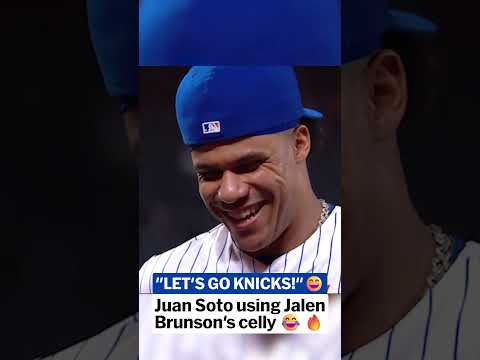 Juan Soto is all in on the Knicks! 🗽🔥 thumbnail